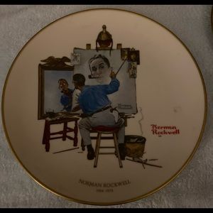 Norman Rockwell collectible official society of Rockwell authenticated